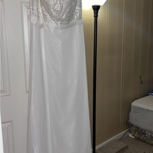 May Queen Ivory Gown with Embellished Bodice